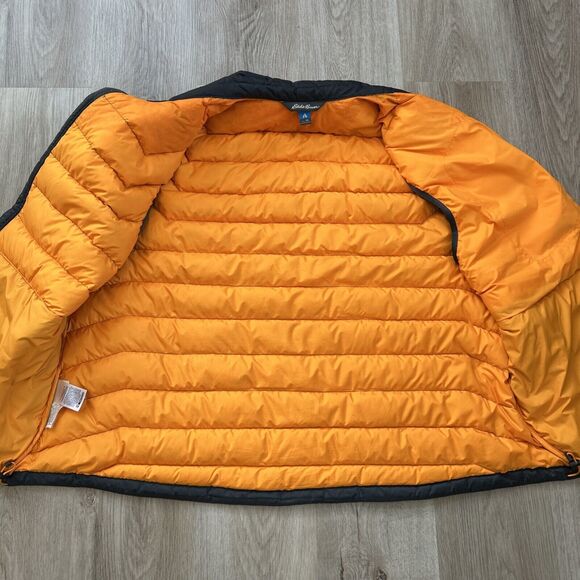 Eddie Bauer Puffer Vest Mens 2XL Stormdown 800 Black Goose First Ascent READ - Picture 6 of 11